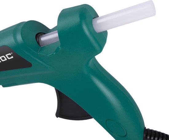 VONROC Klebepistole - 70W - Ø11,2MM - Antitropf-Funktion - Inkl. 56 Klebepatronen