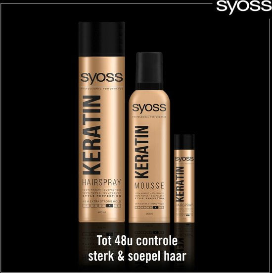 Syoss - Haarspray - Keratin - 4 - 400ml