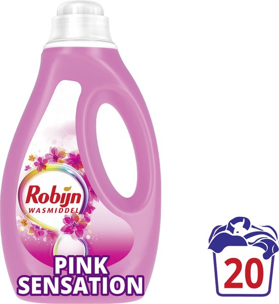 Robijn Color Pink Sensation Flüssigwaschmittel 20 Waschgänge