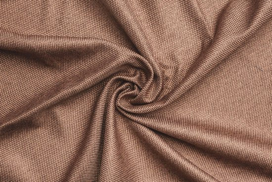 Larson - Luxuriöse gewebte Verdunkelungsvorhänge mit Ringen - bronze-schokolade 3x2.5m - Verdunkelung & Konfektion - pro Stück