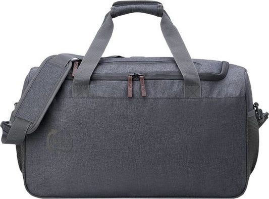 Delsey Paris Maubert 2.0 Weekender - Handgepäck Reisetasche 41L - RPET Strapazierfähig - TSA Schloss - 50 cm - Anthrazit