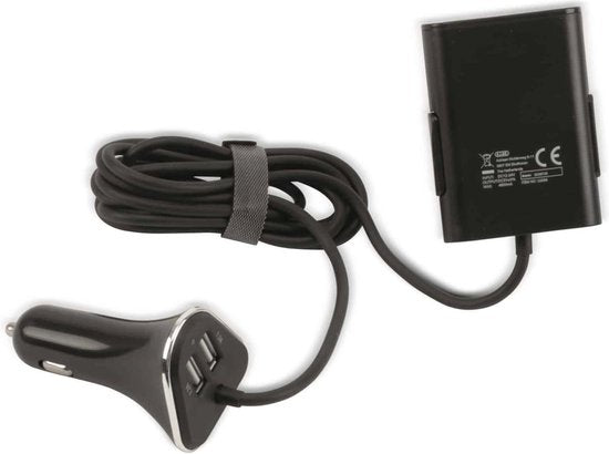 All Ride USB Ladegerät für Auto - Autoladegerät - 12/ 24 Volt - Splitter für Zigarettenanzünder