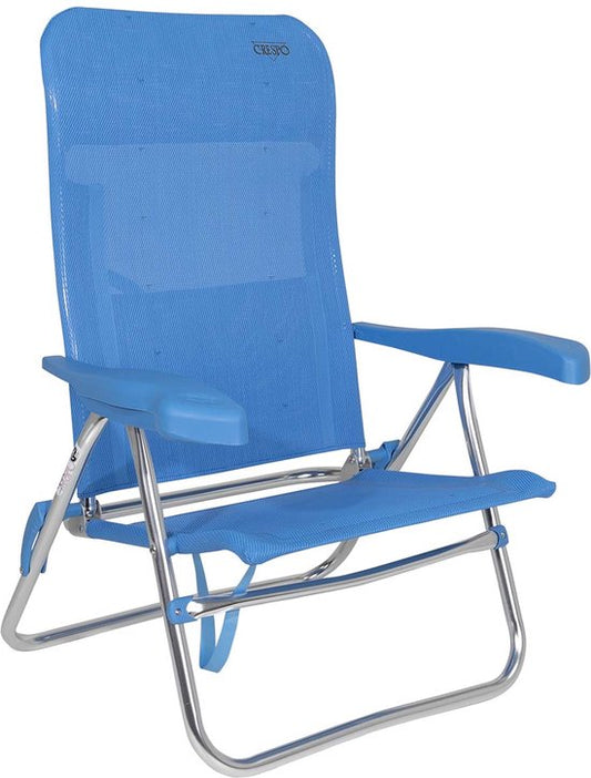 Crespo - Strandkorb - AL/205 - Blau