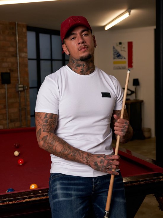 AB Lifestyle - T-Shirt - Platinum Tee | Hellweiß - Herren - Größe: XS