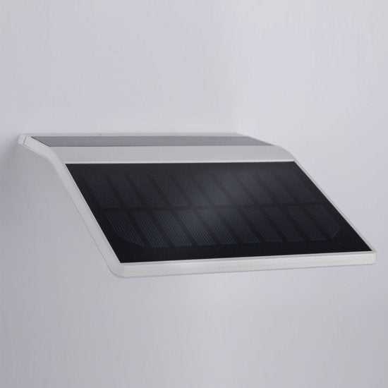Solar-LED-Hausnummernbeleuchtung Yoko, dämmerungsgesteuerter Bewegungsmelder (IR), IP44, 3000 K, 42 lm, weiß