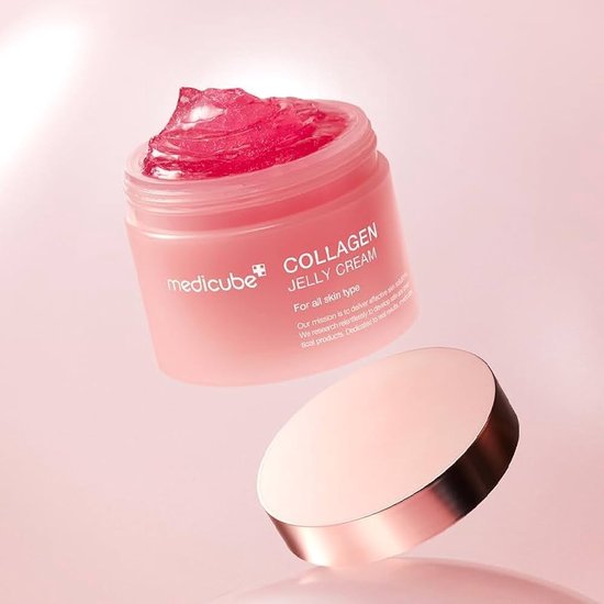 Medicube - Collagen Jelly Cream - 110 ml - Alle Hauttypen - Feuchtigkeitsspendend - Pflegend - Gesichtspflege - Koreanische Hautpflege