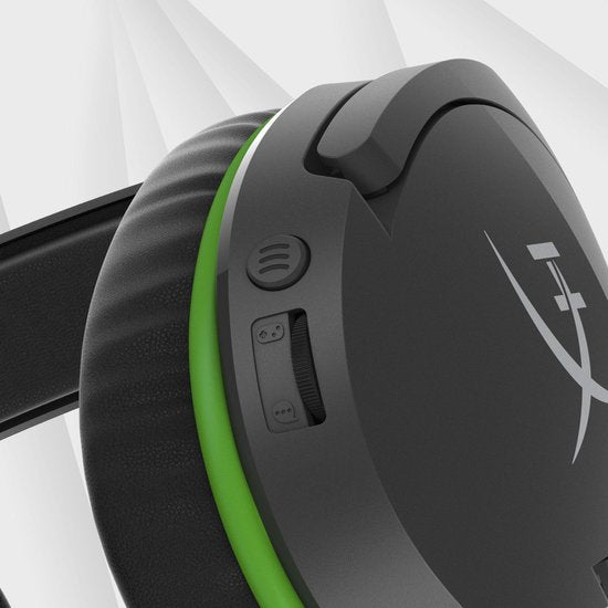 HyperX Cloud Stinger Core Wireless Gaming Headset - Schwarz Grün - Xbox Serie X|S/Xbox One
