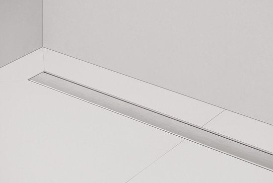 Easydrain Compact 30 Zero Dryphon Duschrinne - Gebürsteter Edelstahl - 800 mm x 64 mm