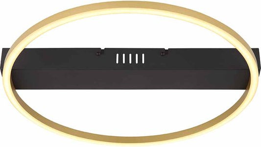 Globo - Deckenleuchte - Gunther - schwarz - Metall - LED - 48461-20R