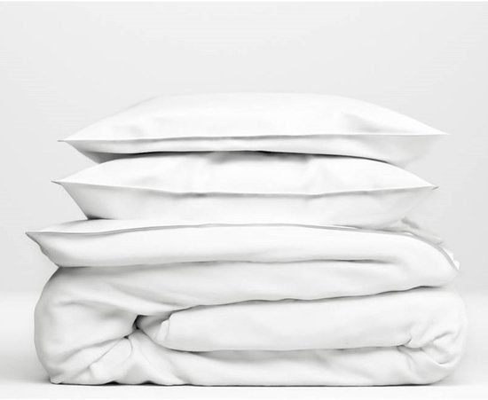 ZoHome Satinado Bettbezug - Doppel - 200x200/220 cm - Weiß