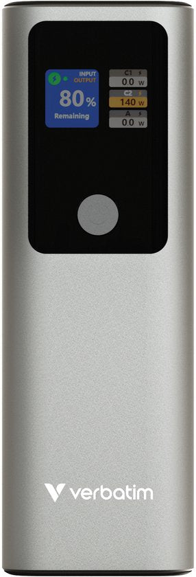 Charge 'n' Go 27000mAh Power Bank 183W Grau