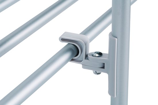 Dirt Devil Elektrischer Wäscheständer mit Heizung - Trockenturm 230W - Stehendes Wäscheständer 21m Trockenraum - IP22 Wasserdicht - 73 x 144 x 68 cm - Aluminium
