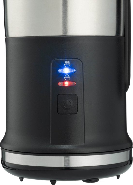 Inventum MK350 - Elektrischer Milchaufschäumer - 115/240 ml - Heiß-/Kaltaufschäumen - Heizung - PFAS frei - Antihaftbeschichtung - Schwarz/RS