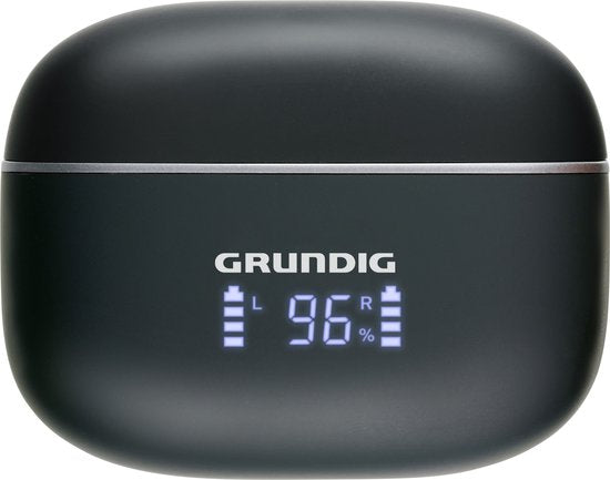 Grundig Wireless Earbuds - Bluetooth Earbuds - Geräuschunterdrückung ANC+ENC - Ohrhörer kabellos - Ladebox mit LED-Anzeige - BT 5.3 - Akkulaufzeit 25 Stunden