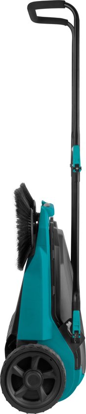 VONROC Kehrmaschine - 65 cm Kehrbreite - 18-Liter-Behälter - Kehrt bis zu 2600 m2 pro Stunde