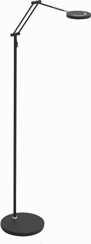 Steinhauer – Stehlampe – Soleil – schwarz – Kunststoff und Metall – Designlampe – LED – 3257ZW