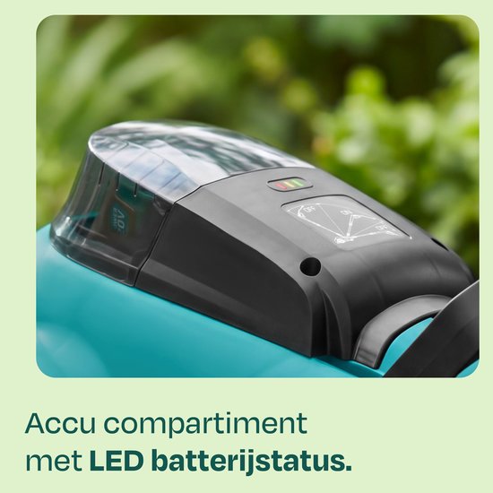 VONROC Mini-Elektrorasenmäher 20V - 22 cm - Mähen und Mulchen in einem - Drei einstellbare Schnitthöhen: 30mm, 40mm, 50mm -- Inkl. Reinigungswerkzeug - Ohne Akku und Ladegerät
