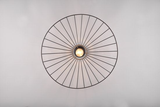 REALITY CHAPEAU - Deckenleuchte - Schwarz matt - exkl. 1x E27 40W
