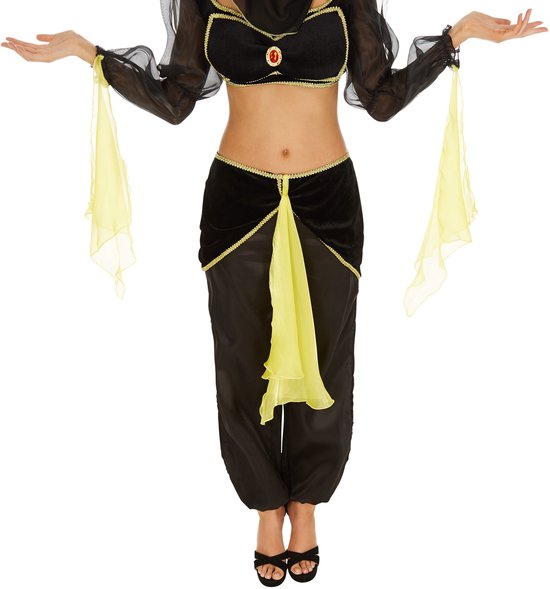 dressforfun - Damenkostüm Bauchtänzerin 1001 Nacht S - Faschingskostüm Kostüm Halloween Kostüm Karneval Kostüm Fasching Partykleidung - 301000