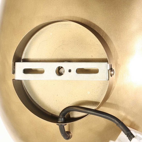 Anne Lighting Wandleuchte Brassi - Bronze - Metall - 3680BR