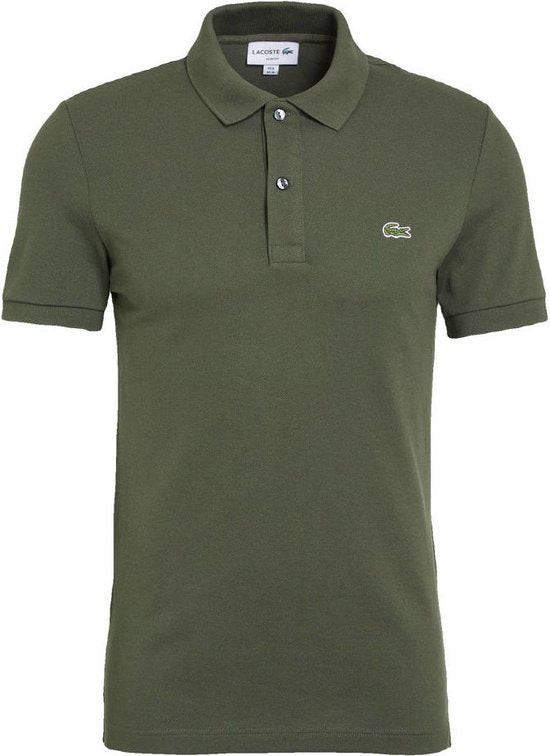 Lacoste 1hp3 Herren S/s Polo 12 Polos & T-shirts Herren - Poloshirt - Olive - Größe XS