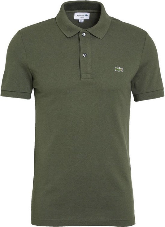 Lacoste 1hp3 Herren S/s Polo 12 Polos & T-shirts Herren - Poloshirt - Olive - Größe XS