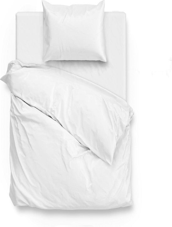 ZoHome Satinado Bettbezug - Doppel - 200x200/220 cm - Weiß