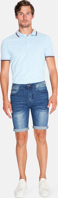 Mario Russo Denim Short Dark Used - Kurze Jeans - Bequeme Sommerhosen - Größe XL