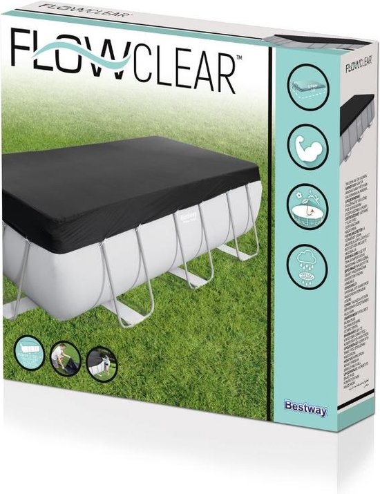 Bestway Flowclear Schwimmbadabdeckung 404 cm