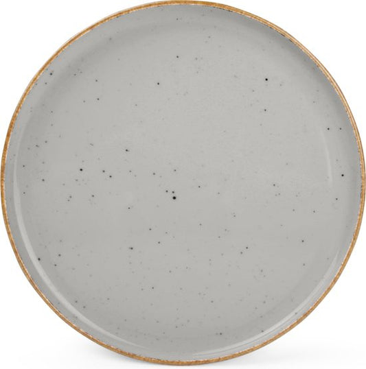 BonBistro Flacher Teller 20cm grau Kollektion (6er Set)