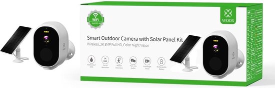 Smart Outdoor Wireless Sicherheitskamera Set (wifi) | WOOX R4252