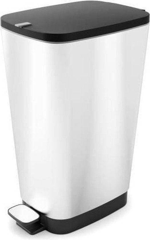 Kis Chic Bin - Mülleimer - 30 Liter Fassungsvermögen - geruchsneutrales Design - Stahl