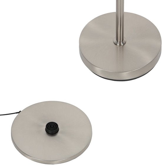 Stehlampe GlowGo 4603ST – Dreh- und neigbar, Stahl, kabellose LED-Beleuchtung mit Akku, Mexlite