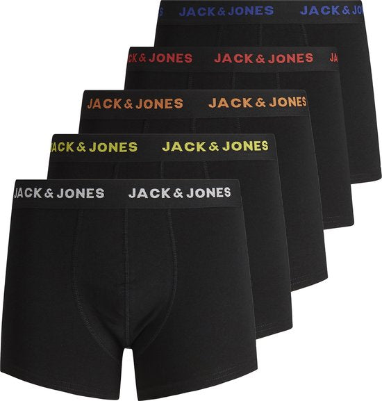 JACK&JONES JACBLACK FRIDAY TRUNKS 5er-Pack LN Herren-Unterhosen – Größe M