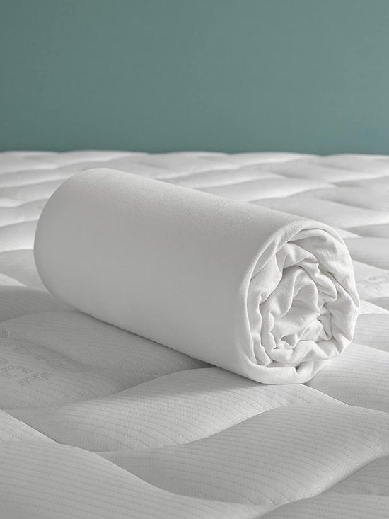 De Witte Lietaer Spannbetttuch Etui 160 X 220 cm Baumwolle Weiß