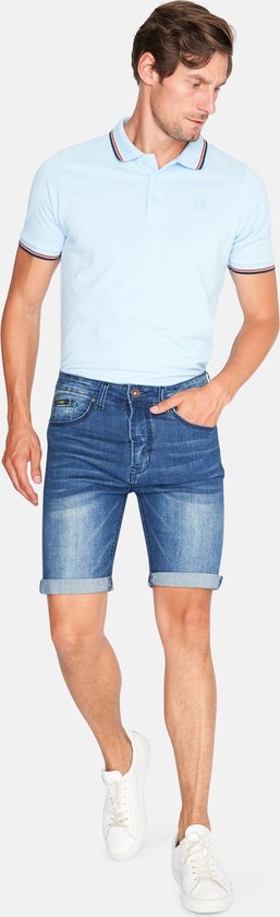 Mario Russo Denim Short Dark Used - Kurze Jeans - Bequeme Sommerhosen - Größe XL