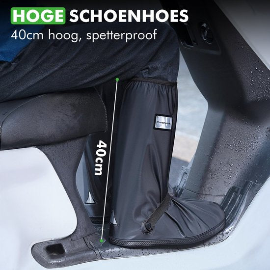 Travelhawk Überschuhe - Wasserdicht - Regenschuhe - Schuhüberzüge - Schuhüberzüge - Schwarz - 39 - 42
