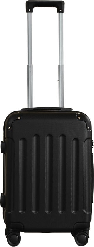 Pathsail Handgepäck Koffer - 38 x 24 x 57 cm - ABS - Leichter Trolley - Inkl. TSA-Schloss & Spinner-Räder - Schwarz