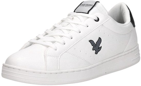 Lyle & Scott Elgin Hole Sneakers Niedrig - Weiß - Größe 44