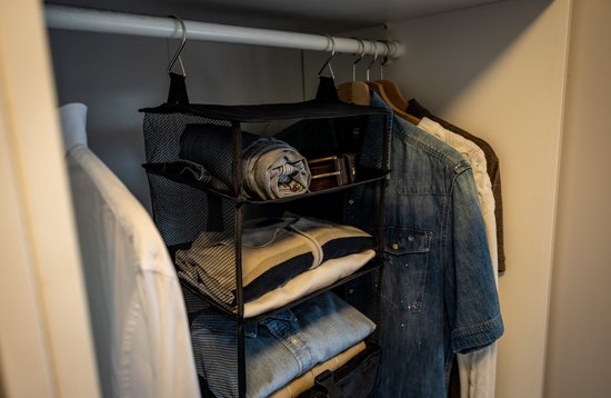 Hängende Packwürfel - faltbar - 4 Fächer - Kofferorganisator - Sunflake
