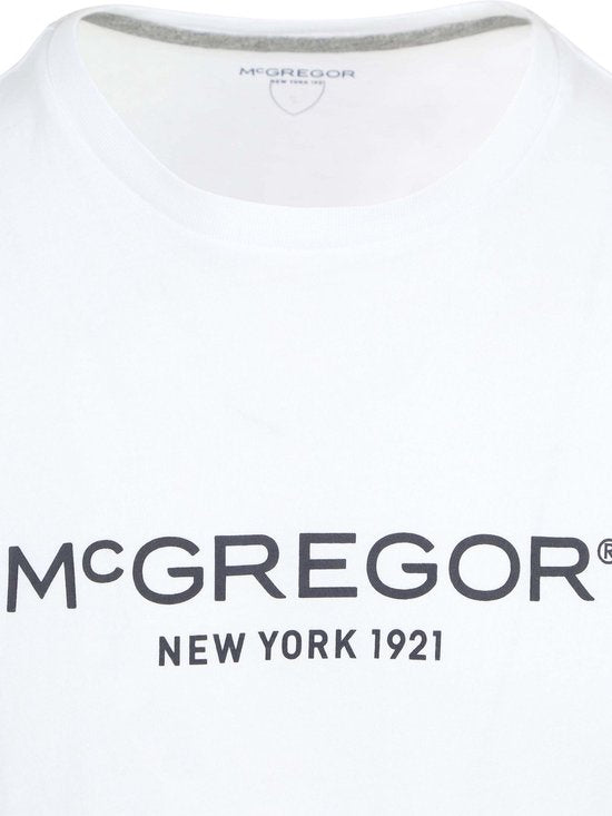 McGregor Essential T-Shirt Logo Weiß - Größe L - Männer