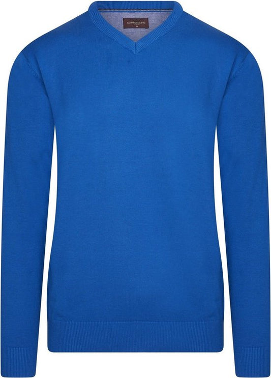 Cappuccino Italia - Herren Pullover Royal - Blau - Größe XL