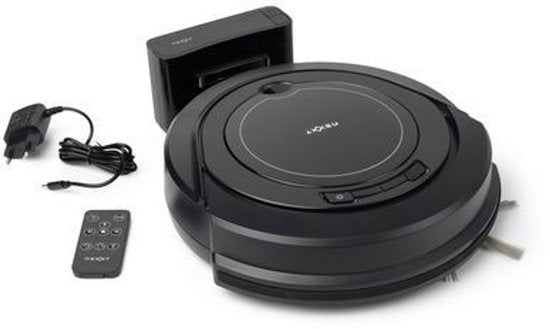 Nexxt 3-in-1 Staubsaugerroboter mit Wischfunktion und Dockingstation - Schwarz
