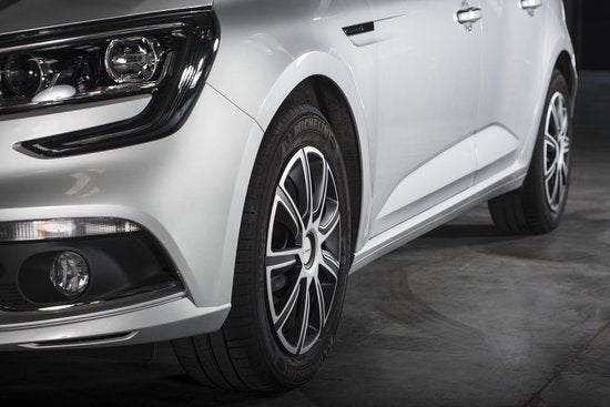 Michelin Radkappen 15-Zoll - silber/schwarz - 4 Stück