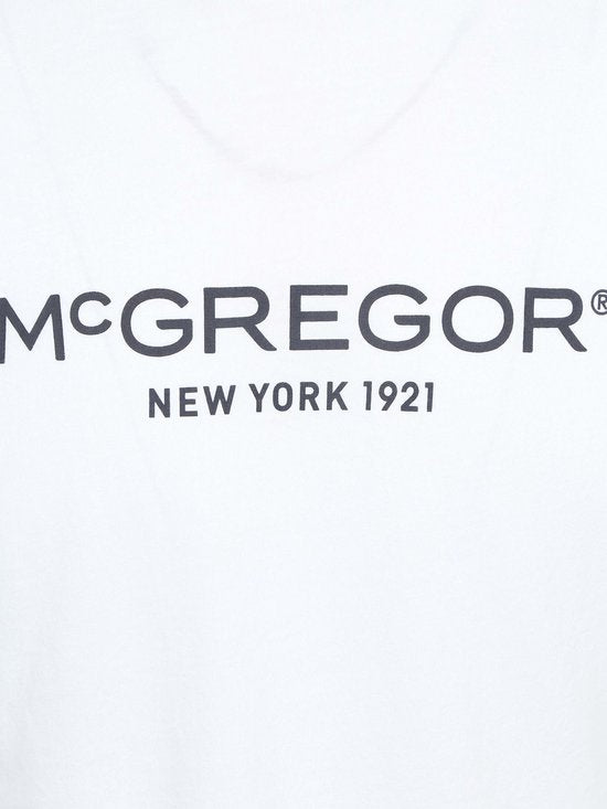 McGregor Essential T-Shirt Logo Weiß - Größe L - Männer