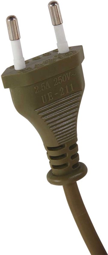 Mexlite Stehleuchte Bella - Bronze - Metall - 45 cm - E27 Fassung - 3406BR