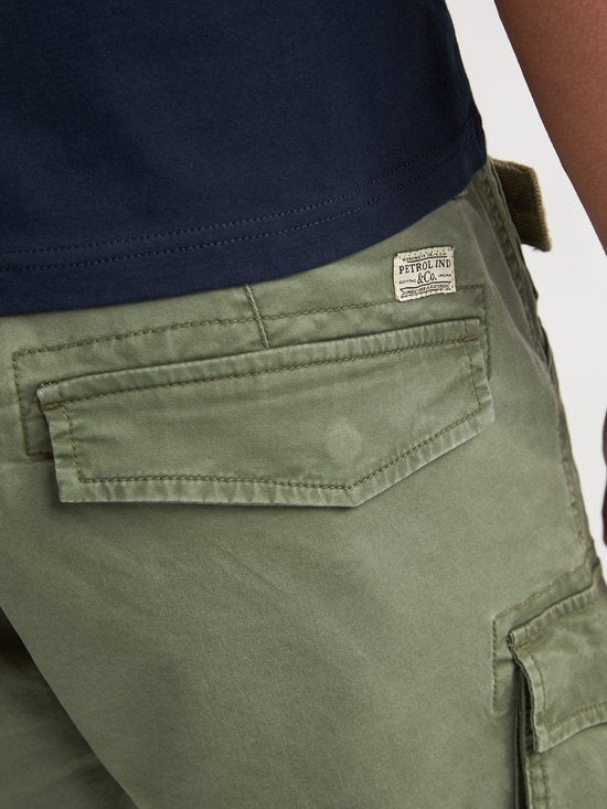 Petrol Industries - Herren Cargo-Shorts Heatwave - Grün - Größe L