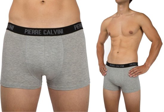 Pierre Calvini - Herren Boxershorts - Herrenunterwäsche - 12 Stück - Größe L - Klassische Farben - Boxershorts Short Pipe