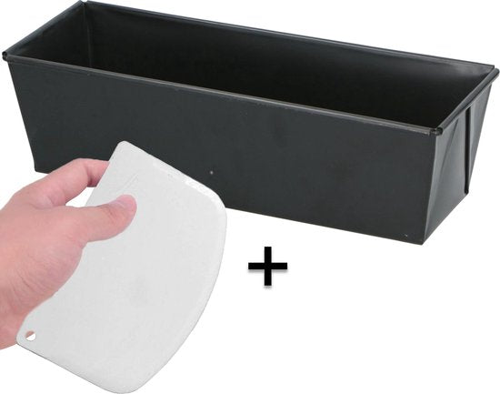 COOCK - Backblech - Kuchenform mit Antihaftbeschichtung - Kuchenform - Backblech 30 cm - Inkl. Teigschaber & E-Book