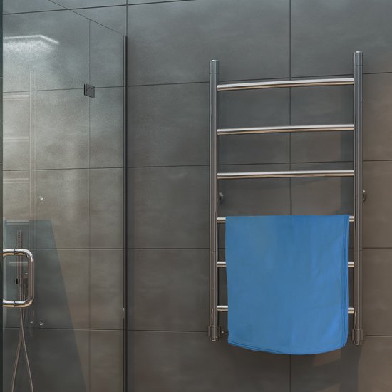 TRVLMORE Mikrofaser-Reisehandtuch-Set - 2 Stück - Klein (40 x 80 cm) & Groß (76 x 150 cm) - Mikrofaser - Blau